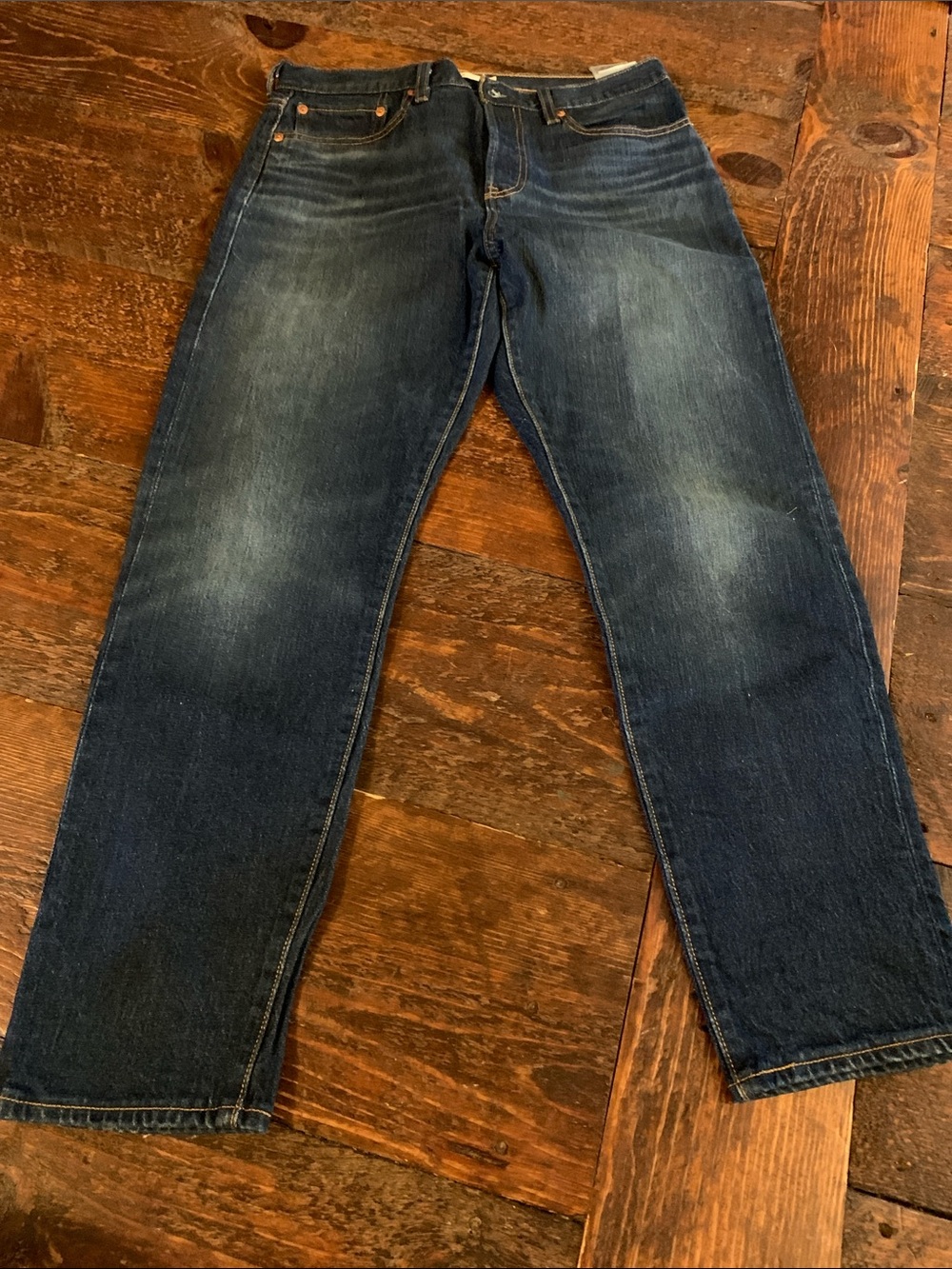 Levi’s Wedgie Womans like new Dark Blue Denim Jeans